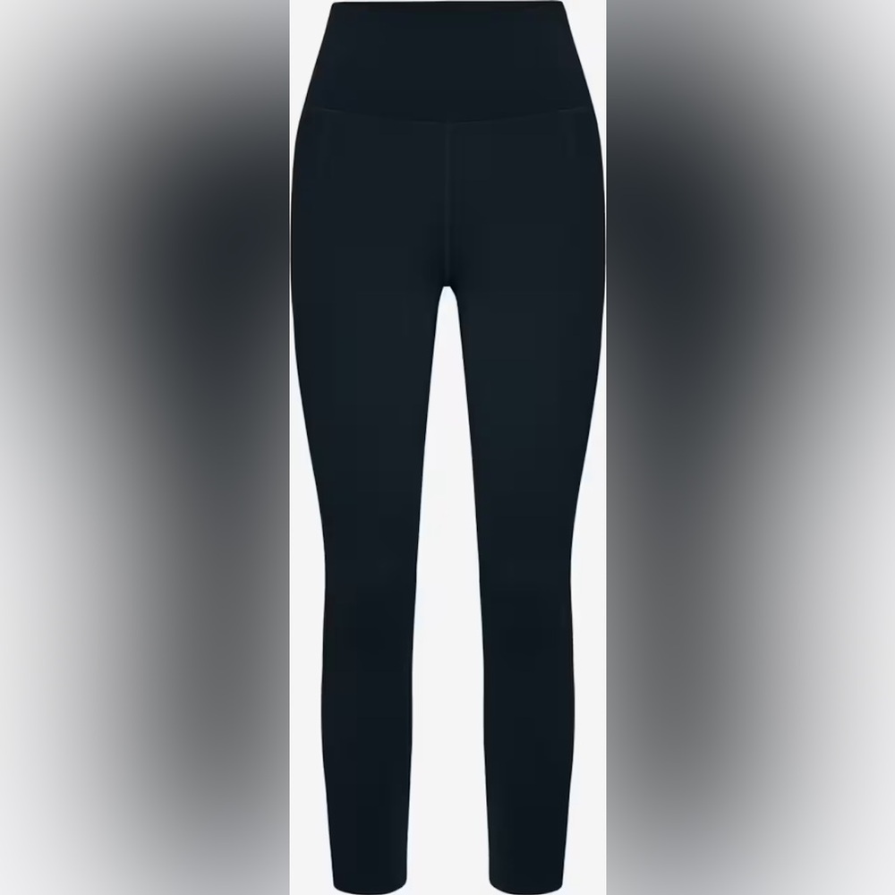 Girlfriend Collective 7/8 Compressive High Rise Leggings- Black